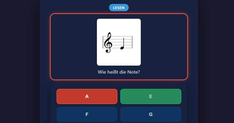 „Noten-Trainer“ online üben – kostenlos, ohne App, direkt im Browser