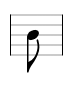 Eine Achtel Note