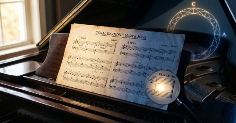 Tonart eines Musikstückes bestimmen